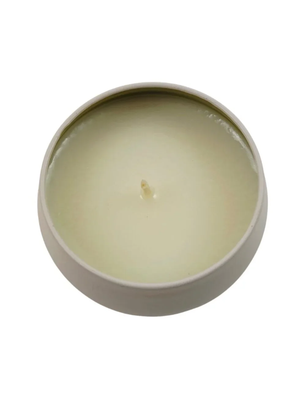 Apotheke Mini Tin Candle Black Cypress Scent 2oz White 15 Hour Burn Time